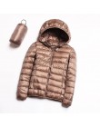 Bella filosofía invierno abajo chaqueta mujer 90% pato abajo abrigo Ultra ligero cálido femenino portátil más tamaño abajo chaqu