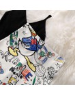 Falda de tubo para mujer 2019 nuevo estampado de ratón de dibujos animados de cintura alta faldas delgadas de verano para chica 
