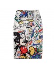 Falda de tubo para mujer 2019 nuevo estampado de ratón de dibujos animados de cintura alta faldas delgadas de verano para chica 