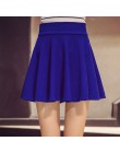 Danjean M-5XL 10 colores Mujer de cintura alta plisada Faldas Pantalones 2018 verano Super elástico Mini Faldas Mujer Saias