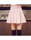 Danjean M-5XL 10 colores Mujer de cintura alta plisada Faldas Pantalones 2018 verano Super elástico Mini Faldas Mujer Saias