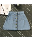 Falda de mezclilla de primavera verano para mujer Falda corta de cintura alta ajustada de bolsillo para mujer casual falda de ve