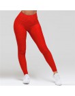 NORMOV Fitness Leggings Mujer poliéster tobillo-longitud estándar doble pantalones elásticos Slim Push Up femenino de múltiples 