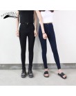 Jeans para mujer Vaqueros elásticos negros para mujer 2019 pantalones vaqueros ajustados para mujer con cintura alta Mujer Denim