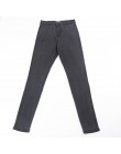 Jeans para mujer Vaqueros elásticos negros para mujer 2019 pantalones vaqueros ajustados para mujer con cintura alta Mujer Denim