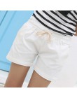 Pantalones cortos estilo VERANO 2016 elásticos con cinturón corto para mujer A224