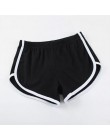 Moda DICLOUD cintura elástica Casual Shorts mujer 2018 cintura alta negro blanco pantalones cortos Harajuku playa Sexy corto rop
