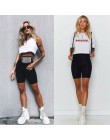 2019 nuevas mujeres señoras moda Casual cómodo ciclismo sólido alta cintura pantalones cortos baile gimnasio Biker deportes acti
