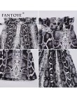 Fantoye Snake Print pantalones cortos de cintura alta para mujer 2019 otoño bolsa de papel Sexy elegante moda de encaje con vola