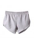 Talla grande verano cintura elástica mujeres pantalones cortos niñas pantalones cortos todo-fósforo suelto sólido suave algodón 