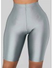 NewAsia brillante Sexy pantalones cortos de cintura alta mujeres pantalones cortos de motociclista verano clásico Casual ropa ac
