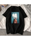 Nuevo algodón Harajuku estética camiseta Sexy flores pluma estampado y Camisetas manga corta Camisetas moda Casual pareja camise