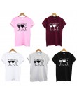 Nueva moda mujeres T camisa Copa impreso de manga corta Camiseta de cuello vino Casual mujeres Tee camisa Streetwear ropa marca