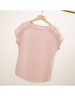 Mujer camiseta Mujer Tops de verano de 2019 camisetas de algodón para las mujeres, negro blanco rosa de talla grande Camiseta de