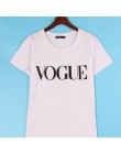 De talla grande XS-4XL moda de verano camiseta mujer VOGUE impreso camiseta mujer blusas camiseta mujer nuevas llegadas gran ofe