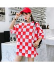 2019 las mujeres de verano de manga corta T camisa de impresión Casual cuello redondo Camisetas Mujer camiseta Oversize suelto H
