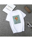 Verano nuevo 2019 Harajuku Vintage camiseta de Van Gogh Van Goghing Van ido meme gracioso estética T camisa Vogue lindo Mujer To