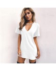 Camiseta de verano para mujer 2019 Casual suelta de manga corta Camisetas Sexy de algodón con cuello en V camiseta para mujer Pu