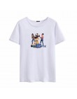 Parodia de la personalidad de la impresión Ulzzang nueva moda de verano Camisetas Harajuku letra divertida hip hop camisetas par