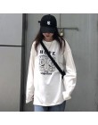 Las mujeres coreanas camisas cartas de Kawaii cuello o del todo-fósforo de los estudiantes camisetas otoño Harajuku ropa suelta 