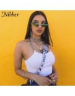 Nibber 2018 nueva camisa camisola de cadena de verano de mujer sin mangas camisa sólida casual de moda camisola de calle Camiset