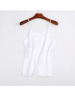 Camiseta sin mangas de seda satinada básica con cuello en V y tirantes finos para mujer verano 2019 camisola de talla grande