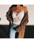 Body de encaje transparente de malla a la moda 2019 verano calado con tiras Bralette Bodysuits Teddy Streetwear para mujer Chic