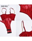 Sibybo correa de cadena de Metal malla Sexy mono sin mangas para Mujer Transparente ajustado verano mameluco mujer negro playa s