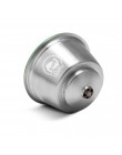 Metal de acero inoxidable reutilizable Dolce Gusto cápsula Compatible con la máquina de café de Nescafe Dolci rellenable filtro 