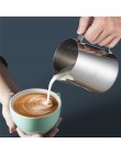 De acero inoxidable leche espuma jarra de café Espresso Barista de cappuccino latte crema de leche taza de espuma jarra
