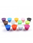 Cápsula de café reutilizable de 13 colores de plástico recargable Compatible con filtro de café Dolce Gusto cestas de cápsulas