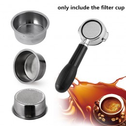 Taza de filtro de café 51mm cesta de filtro no presurizado para Breville Delonghi filtro de los productos de café de crups acces