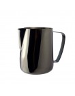 Jarra de leche TTLIFE 0,3-0.6L jarra de espuma de acero inoxidable tire de la flor taza Espumador de café y leche Latte arte her