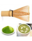 Ceremonia japonesa de bambú 64 Matcha té verde batidor de polvo de bambú batidor de bambú cazo de bambú herramientas útiles acce
