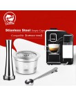 Cápsula de café reutilizable recargable de acero inoxidable ICafilas FILTRO DE cafetera para Caffitaly y máquina de Minipresso T