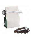 Multifunción suministros de cocina té café taza de medición café cuchara de café con Clip de acero inoxidable