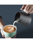 No palo de teflón de acero inoxidable leche espuma jarra de café Espresso Barista de cappuccino latte crema espuma jarra