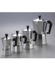 Cafetera de aluminio Duolvqi Durable Moka cafetera Expresso olla del percolador práctico tetera de café de Moka 50/100/150/300/4