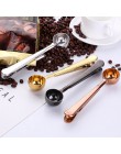 Cuchara de medición de café de acero inoxidable multifuncional de Navidad con bolsa Clip cuchara medidora de té y sellado herram