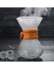 Venta al por mayor de cafetera de cristal resistente a altas temperaturas cafetera Espresso con filtro de acero inoxidable