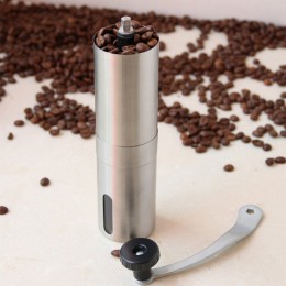 Molinillo de Café Manual máquina de café cerámica núcleo de acero inoxidable 304 molinillo de rebabas de mano máquina de moliend