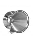 Soporte de filtro de café de acero inoxidable de doble capa para verter las herramientas de la cesta del filtro de café