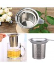 Infusor de té de malla de acero inoxidable reutilizable, colador de té, tetera, hoja de té, filtro de especias, accesorios de co
