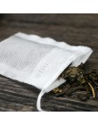 Bolsitas de té 100 unids/lote para Infusor de bolsitas de té con cuerda sello de curación 5,5x7 CM bolsitas de papel de filtro b