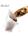 Unibird 100 unids/set bolsas de té desechables telas no tejidas Infusor de té con hilo de filtro de sello de curación de papel p