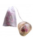 HIFUAR 100 Uds bolsas de té para Infusor de bolsas de té con cuerda Heal Seal 5,5x7 CM bolsita de papel de filtro bolsitas de té