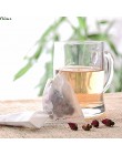 3 tamaños 100 unids/lote Teabags bolsitas de té vacías perfumadas con cuerda Heal Seal filtro de papel para hierbas té suelto Bo