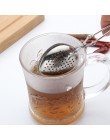 5 Estilo Esfera de malla colador de té mango de acero inoxidable Bola de té de cocina café bolsa de té especias filtro difusor d