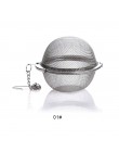 3 tamaños de acero inoxidable Infusor de té Esfera de bloqueo especias té bola colador de malla infusor Filtro de té herramienta