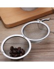 3 tamaños de acero inoxidable tetera infusor esfera filtro de malla suelta té filtro de hojas mango utensilios de cocina